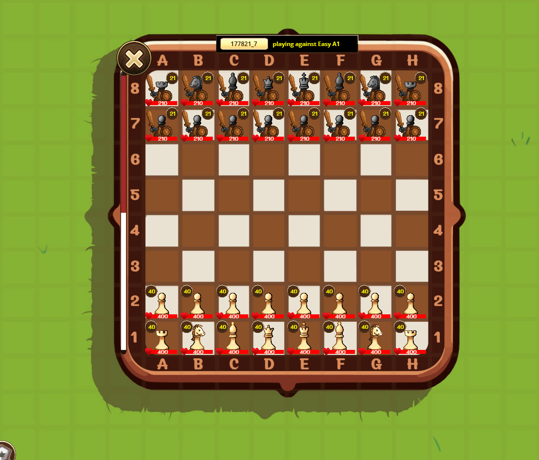 Apochess gameplay screenshot showing a gamemode